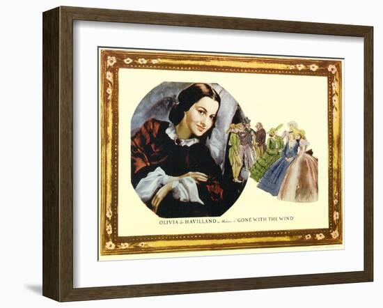 Gone With The Wind, 1939-null-Framed Art Print