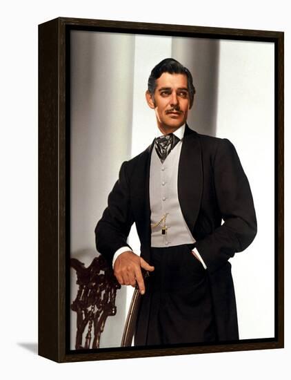 Gone with the Wind, Clark Gable, 1939-null-Framed Stretched Canvas