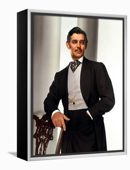 Gone with the Wind, Clark Gable, 1939-null-Framed Stretched Canvas