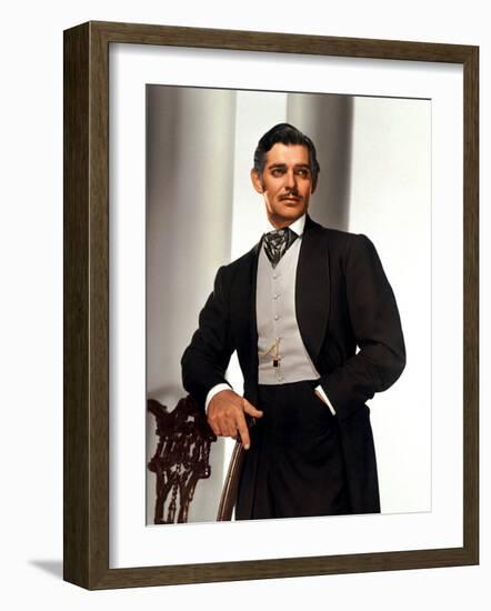 Gone with the Wind, Clark Gable, 1939-null-Framed Photo