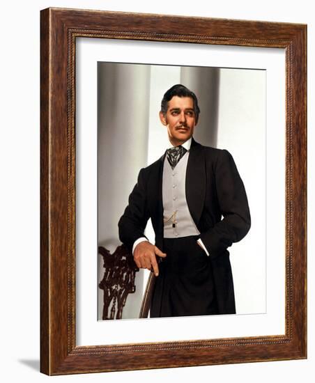 Gone with the Wind, Clark Gable, 1939-null-Framed Photo