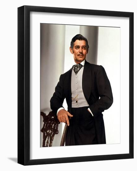Gone with the Wind, Clark Gable, 1939-null-Framed Photo