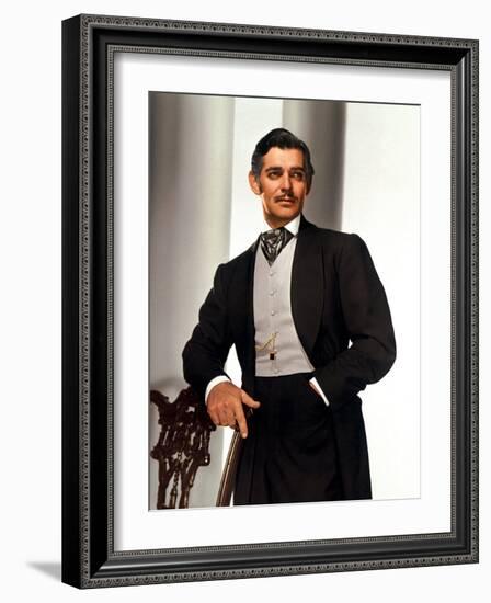 Gone with the Wind, Clark Gable, 1939-null-Framed Photo