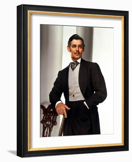 Gone with the Wind, Clark Gable, 1939-null-Framed Photo