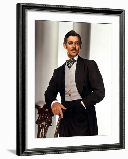 Gone with the Wind, Clark Gable, 1939-null-Framed Photo