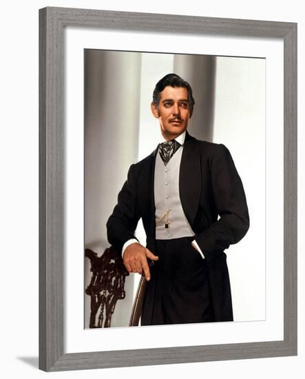 Gone with the Wind, Clark Gable, 1939-null-Framed Photo