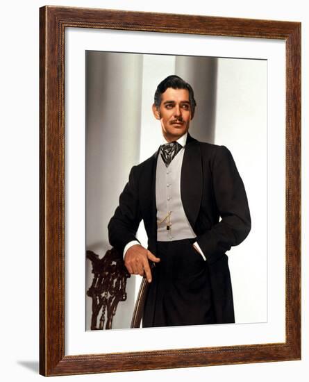 Gone with the Wind, Clark Gable, 1939-null-Framed Photo