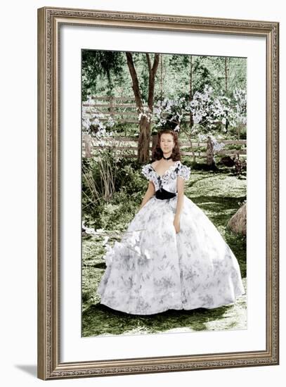 GONE WITH THE WIND, Vivien Leigh, 1939-null-Framed Photo