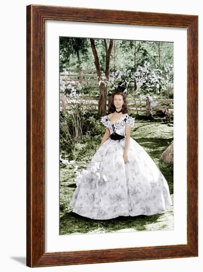 GONE WITH THE WIND, Vivien Leigh, 1939-null-Framed Photo