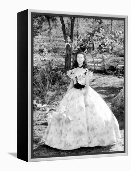 Gone with the Wind, Vivien Leigh at Tara Plantation, 1939-null-Framed Stretched Canvas