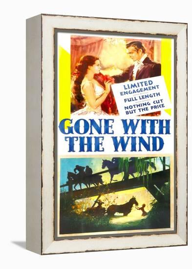 Gone with the Wind, Vivien Leigh, Clark Gable, 1939-null-Framed Stretched Canvas