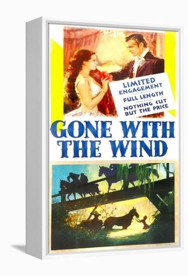 Gone with the Wind, Vivien Leigh, Clark Gable, 1939-null-Framed Stretched Canvas