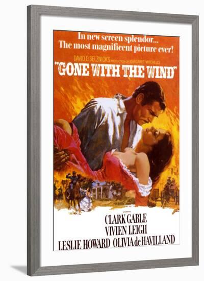 Gone with the Wind-null-Framed Art Print