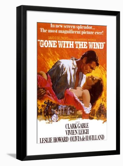 Gone with the Wind-null-Framed Art Print