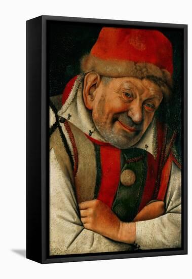 Gonella, the Court-Dwarf of the Dukes of Ferrara-Jan van Eyck-Framed Premier Image Canvas