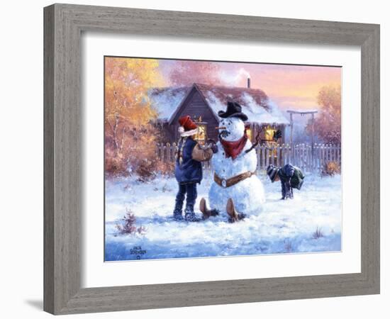 Gonna Be in Trouble-Jack Sorenson-Framed Art Print