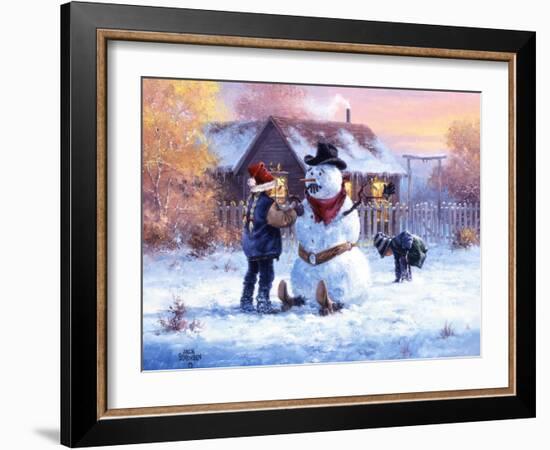 Gonna Be in Trouble-Jack Sorenson-Framed Art Print