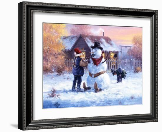 Gonna Be in Trouble-Jack Sorenson-Framed Art Print