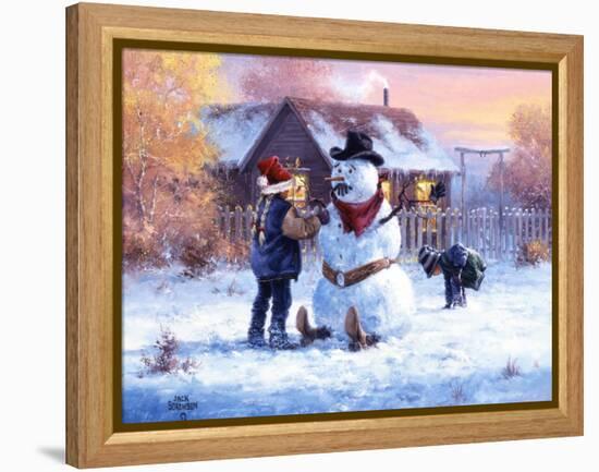 Gonna Be in Trouble-Jack Sorenson-Framed Stretched Canvas