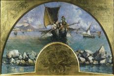 Gulf of Naples, 1891-Gonsalvo Corelli-Laminated Giclee Print