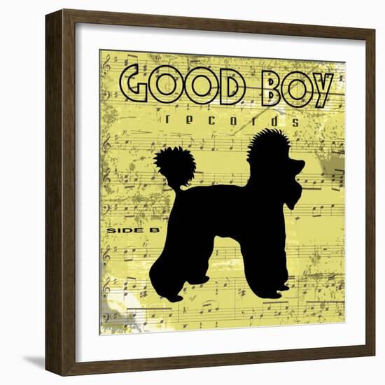 Good Boy  C1-Taylor Greene-Framed Art Print