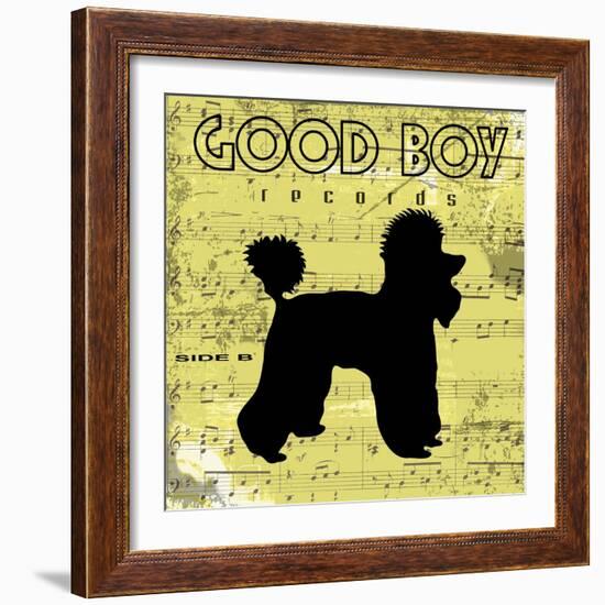 Good Boy  C1-Taylor Greene-Framed Art Print