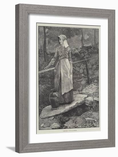 Good-Bye!-Edward Killingworth Johnson-Framed Giclee Print