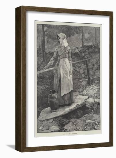 Good-Bye!-Edward Killingworth Johnson-Framed Giclee Print