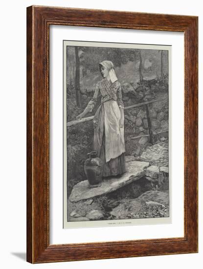 Good-Bye!-Edward Killingworth Johnson-Framed Giclee Print