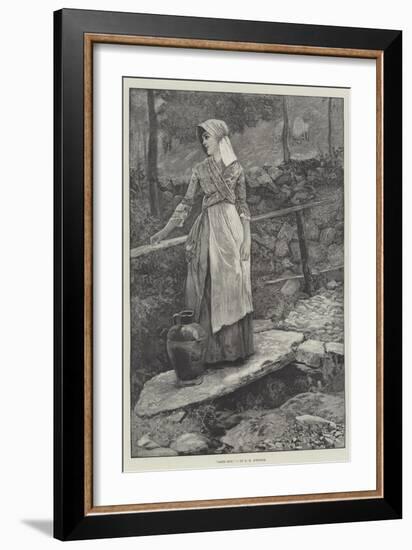 Good-Bye!-Edward Killingworth Johnson-Framed Giclee Print