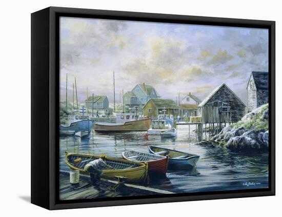 Good Catch for a Lazy Day-Nicky Boehme-Framed Premier Image Canvas