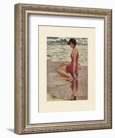 Good Cause for Reflection-null-Framed Art Print