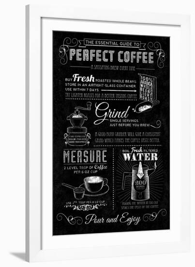 Good Coffee Guide-Tom Frazier-Framed Giclee Print