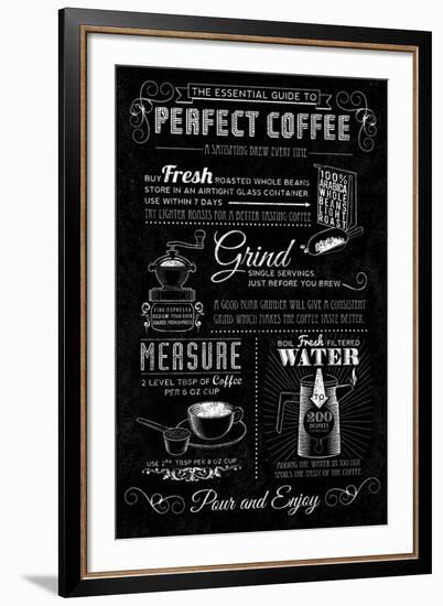 Good Coffee Guide-Tom Frazier-Framed Giclee Print