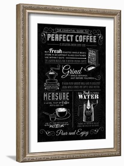 Good Coffee Guide-Tom Frazier-Framed Giclee Print