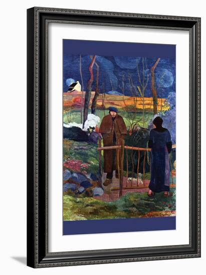 Good Day Mr. Gauguin-Paul Gauguin-Framed Art Print
