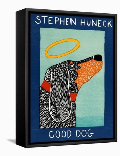 Good Dog Dachshund-Stephen Huneck-Framed Premier Image Canvas