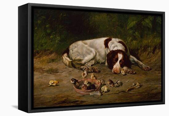 Good Doggy, 1883-Arthur Fitzwilliam Tait-Framed Premier Image Canvas