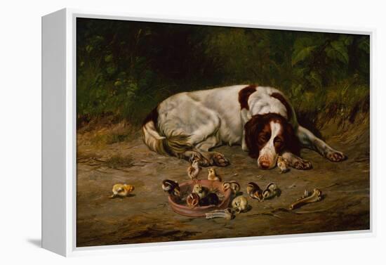 Good Doggy, 1883-Arthur Fitzwilliam Tait-Framed Premier Image Canvas