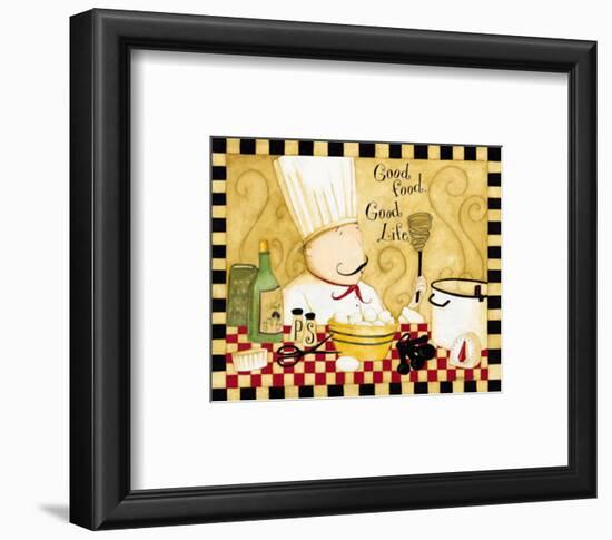 Good Food, Good Life-Dan Dipaolo-Framed Art Print