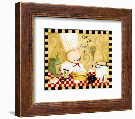 Good Food, Good Life-Dan Dipaolo-Framed Art Print