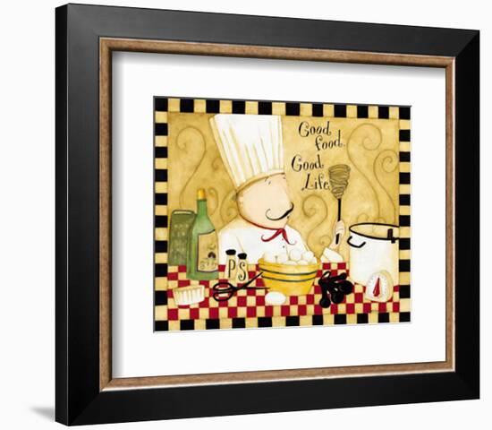 Good Food, Good Life-Dan Dipaolo-Framed Art Print