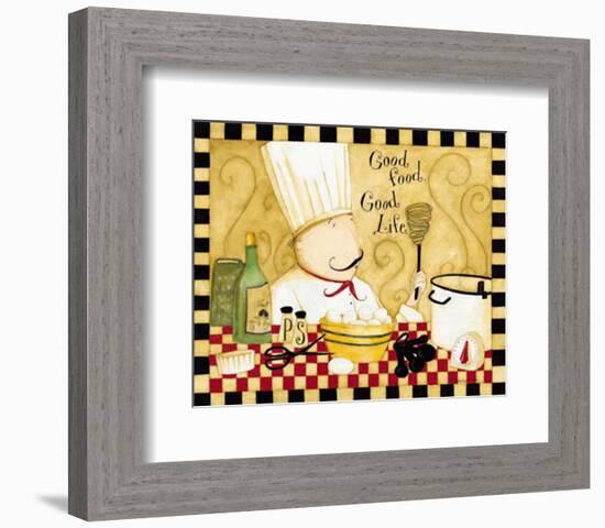 Good Food, Good Life-Dan Dipaolo-Framed Art Print