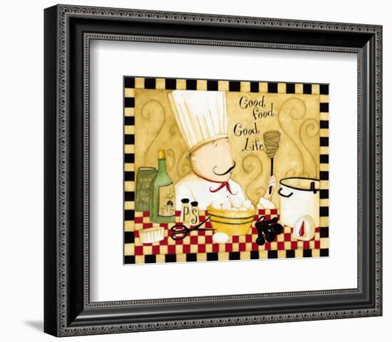 Good Food, Good Life-Dan Dipaolo-Framed Art Print