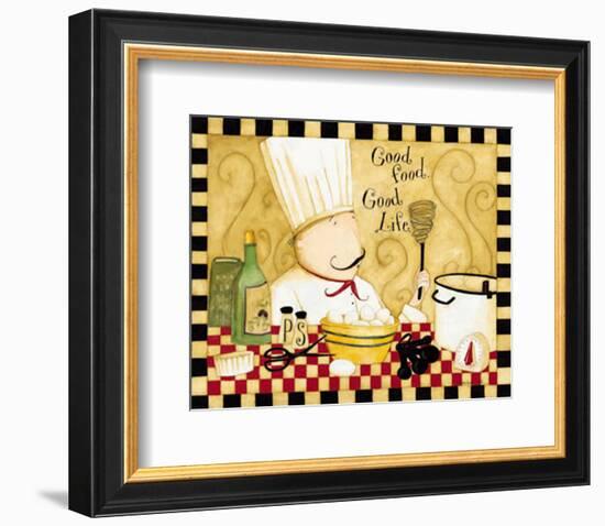 Good Food, Good Life-Dan Dipaolo-Framed Art Print