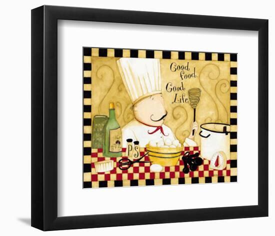 Good Food, Good Life-Dan Dipaolo-Framed Art Print