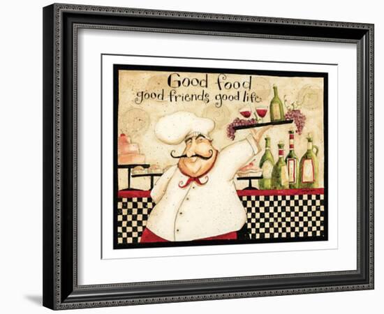 Good Food-Dan Dipaolo-Framed Art Print