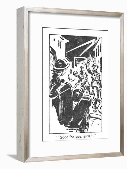 'Good for you, girls!', 1940-Unknown-Framed Giclee Print