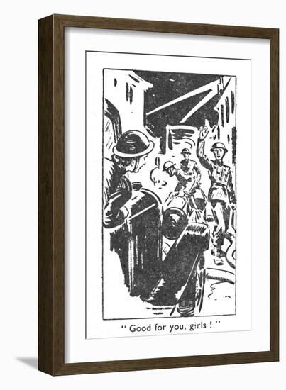 'Good for you, girls!', 1940-Unknown-Framed Giclee Print