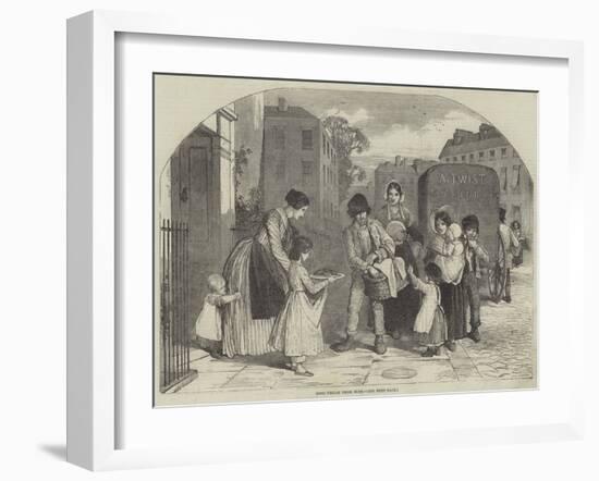 Good Friday Cross Buns-Myles Birket Foster-Framed Giclee Print